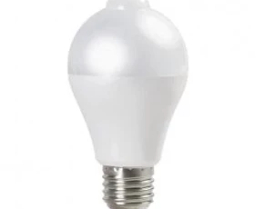 Снимка на LED лампа крушка със сензор за движение и осветеност 6W, E27, 220-240V AC, неутрална светлина