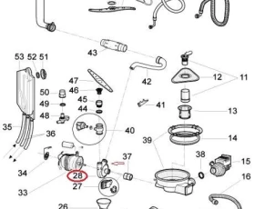 Снимка на 140AR17 Корпус помпа ARISTON