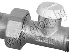 Снимка на Радиаторен вентил прав секретен 1/2"х16mm