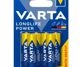 Снимка на 902VR12 Усилени алкални батерии Varta Longlife Power AA LR6 4+2 бр.