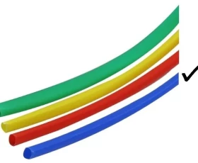 Снимка на 813ER08B Термосвиваем шлаух 8/4mm син 1m