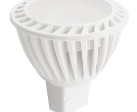 Снимка на LED лампа луничка димираща 4W, MR16, 2700K, 12V DC, топла светлина