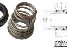 Снимка на 413LG04 Механичен уплътнител P-17mm