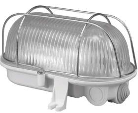 Снимка на 811PB01 Тяло осветително, стъкло, мет. мрежа OWAL100