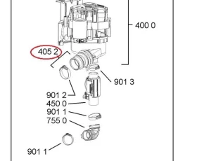 Снимка на Маркуч към помпа 480140102282 - WHIRLPOOL