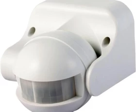 Снимка на Сензор за движение за външен монтаж, бял