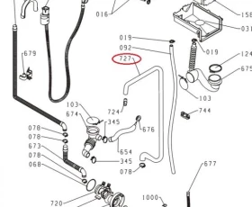 Снимка на Маркуч 587437 - GORENJE