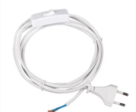 Снимка на ЗАХРАНВАЩ КАБЕЛ С ЩЕПСЕЛ И КЛЮЧ, БЯЛ