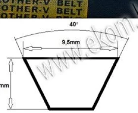 Снимка на 116LG64A Ремък 3L 480