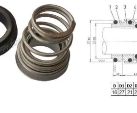 Снимка на 413LG15 Механичен уплътнител P-16mm
