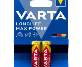 Снимка на 902VR18 Усилени алкални батерии Varta Longlife Max Power AA LR6 2 бр.