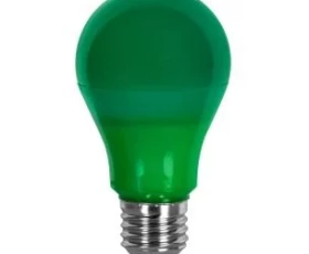 Снимка на LED лампа крушка 6W, E27, 220-240V AC, зелена светлина