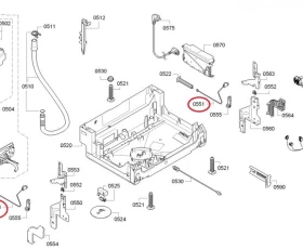Снимка на 164BH12 Шнур за врата к-кт-BOSCH
